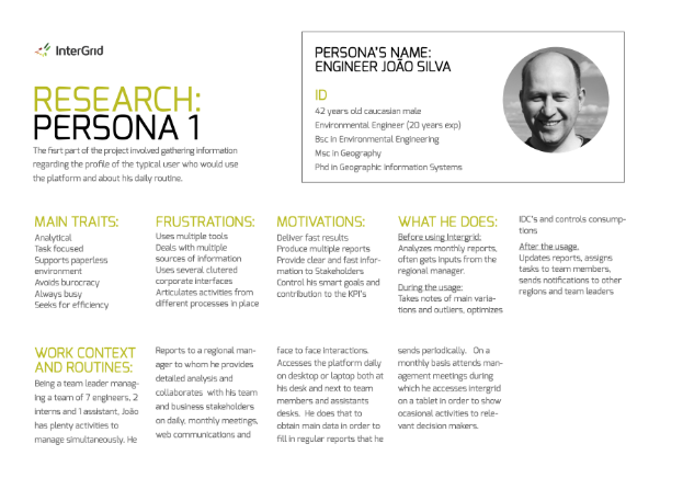 Persona 1: Engineer João Silva, a regional engineering team lead