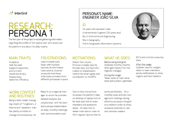 Persona 1: Engineer João Silva, a regional engineering team lead